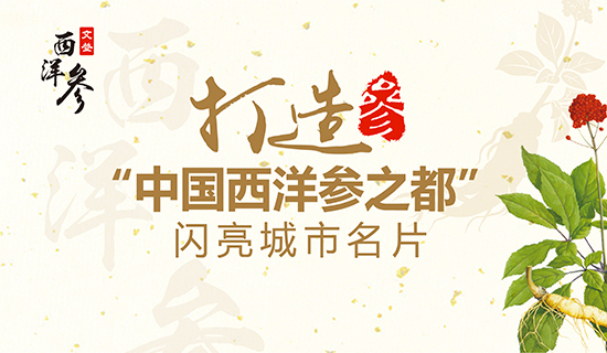 文登西洋參產(chǎn)業(yè)：打造“中國西洋參之都”閃亮城市名片！